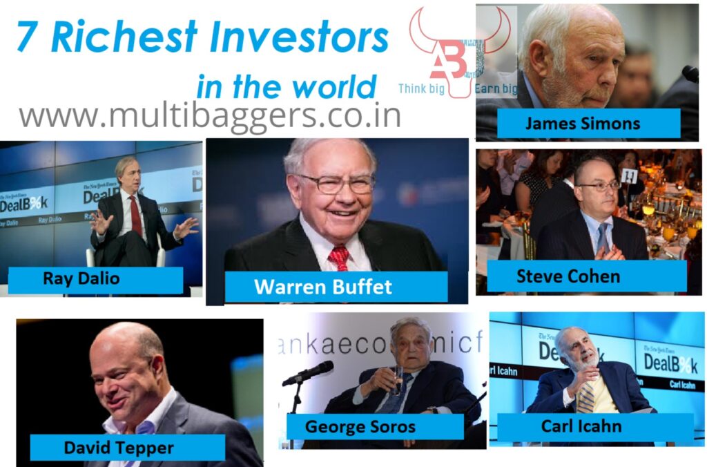 7 Richest Investors in the world and things to learn from them