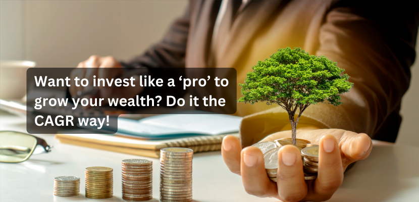 Want to invest like a ‘pro’ to grow your wealth? Do it the CAGR way!